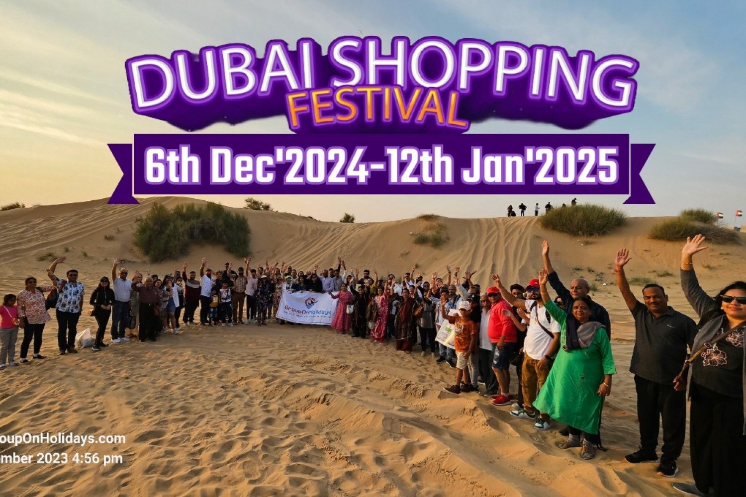 11-15 Dec 2024 - Bangalore - Dubai - Bangalore Fixed Departure