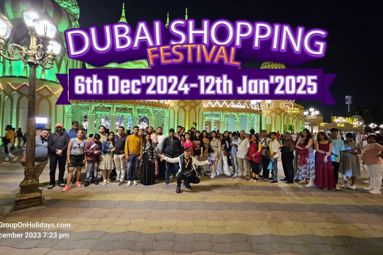 11-15 Dec 2024 - Chennai- Dubai - Abu Dhabi Chennai Fixed Departure