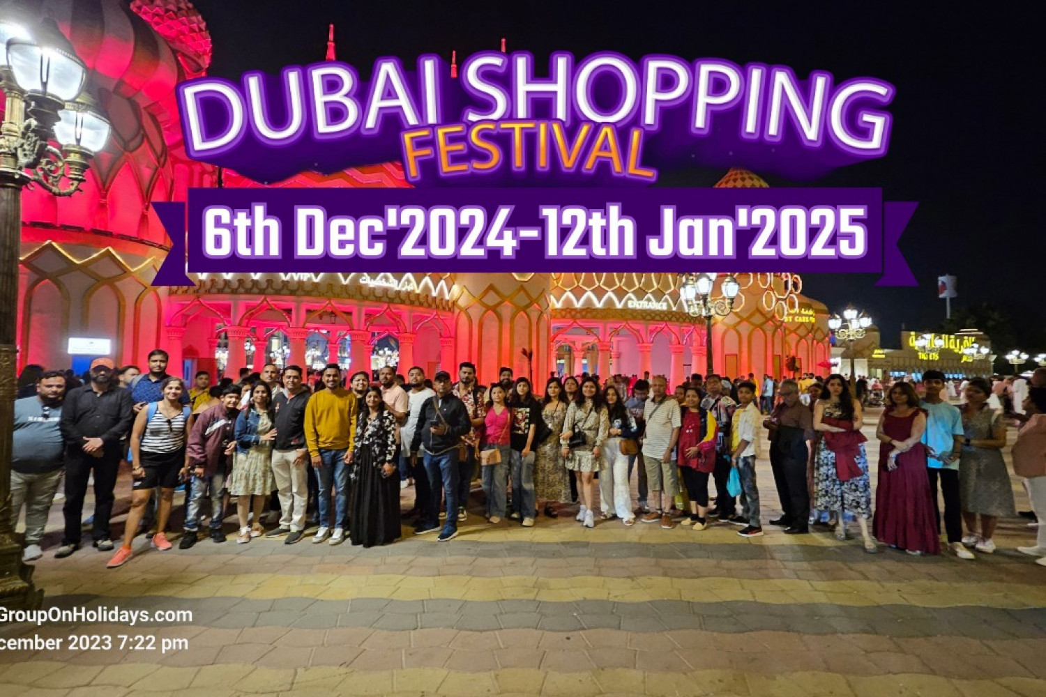 11-15 Dec 2024 - Delhi - Dubai - Abu Dhabi - Delhi Fixed Departure