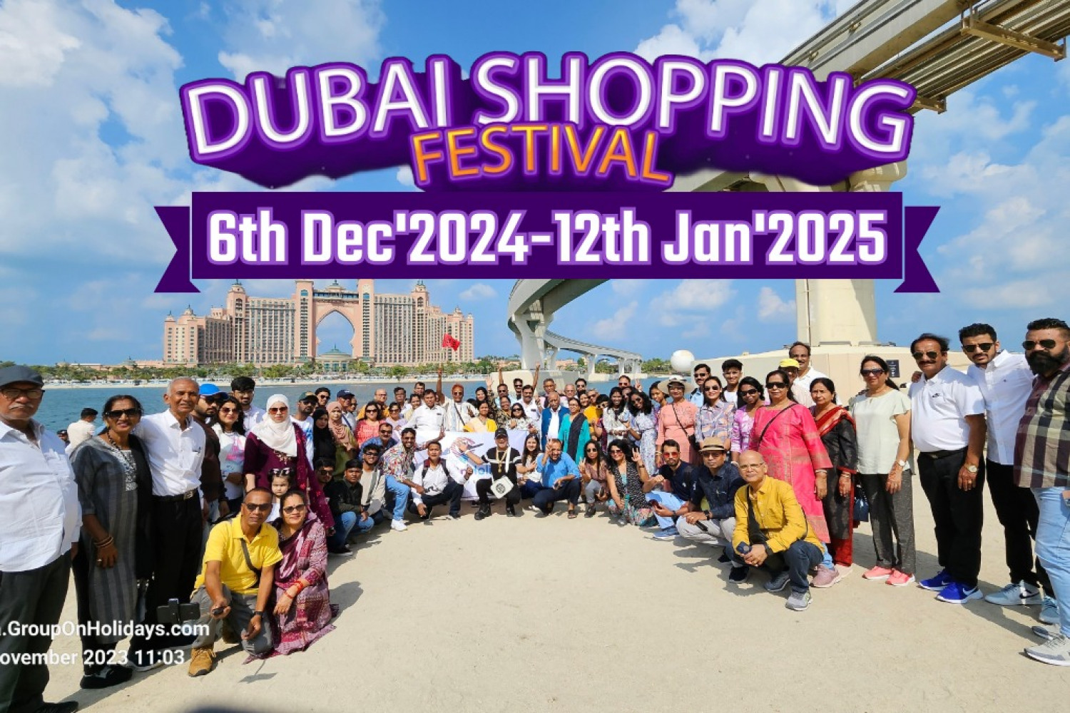 11-15 Dec 2024 - Jaipur - Dubai - Abu Dhabi - Jaipur Fixed Departure