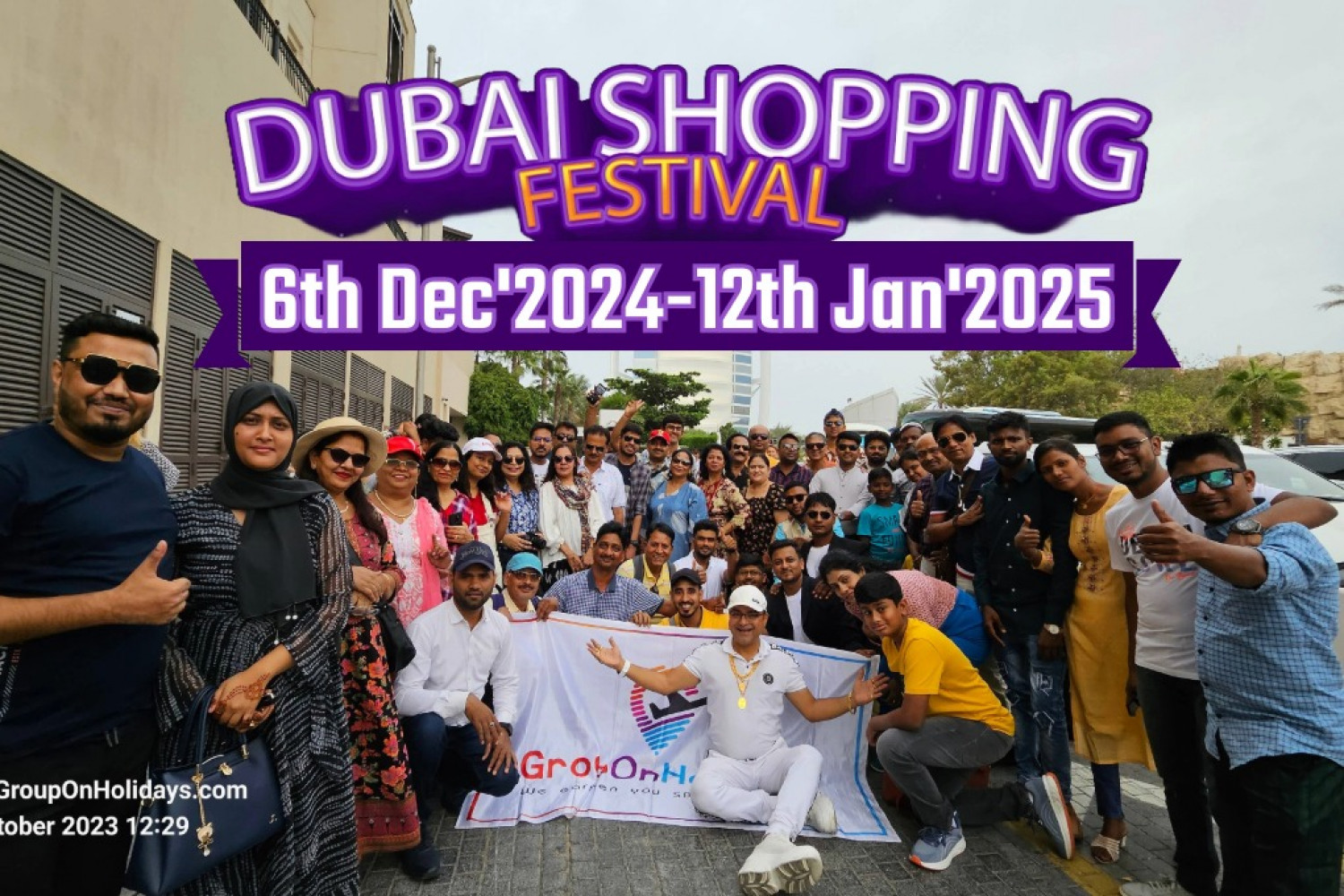 11-16 Dec 2024 - Ahmedabad-Dubai-Ahmedabad Fixed Departure