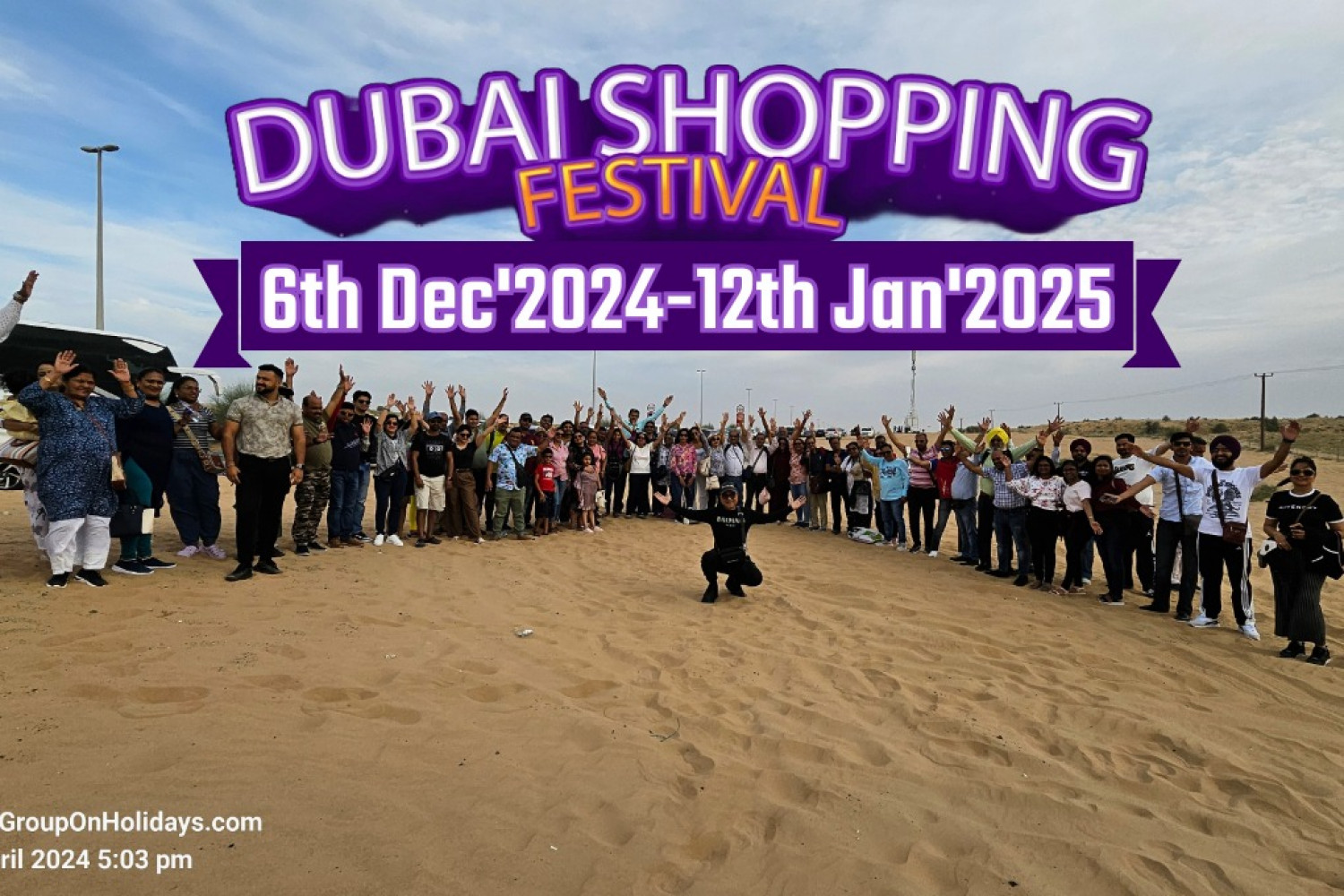 25-30 Dec 2024 - Ahmedabad-Dubai-Ahmedabad Fixed Departure