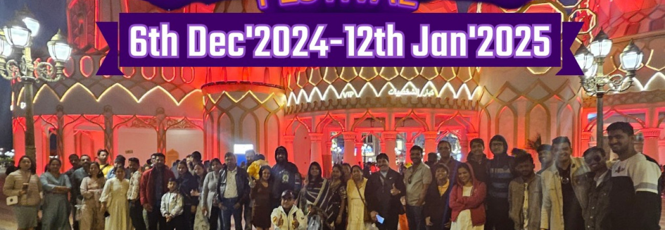 24-30 Dec 2024 - Kolkata- Dubai- Abu Dhabi- Kolkata Fixed Departure