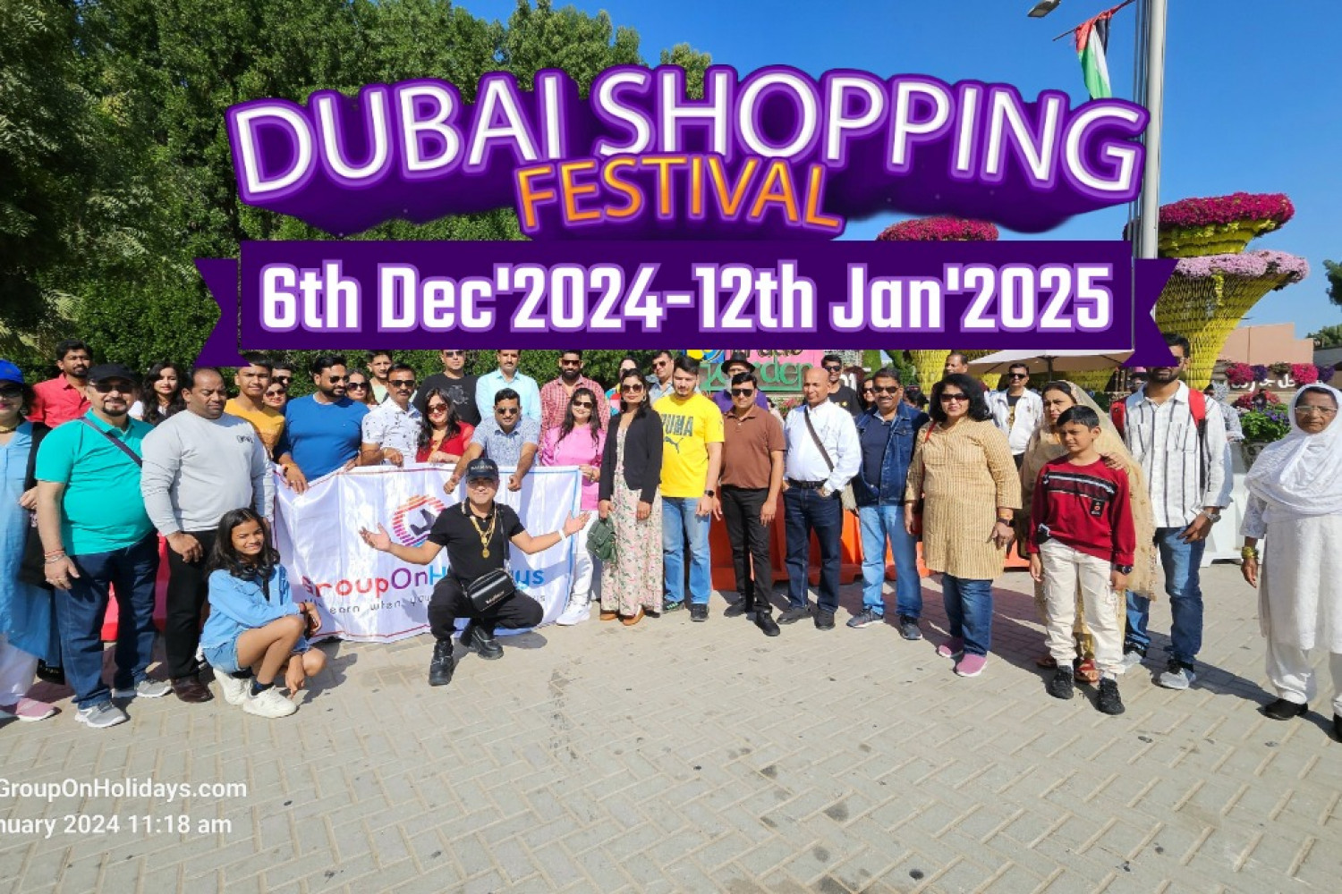 25-29 Dec 2024 - Bangalore - Dubai - Bangalore Fixed Departure